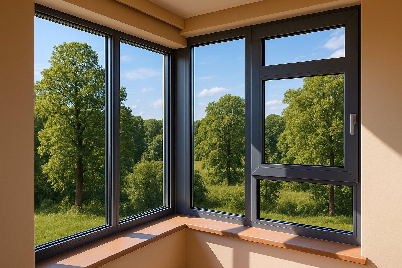 Алюминиевые окна